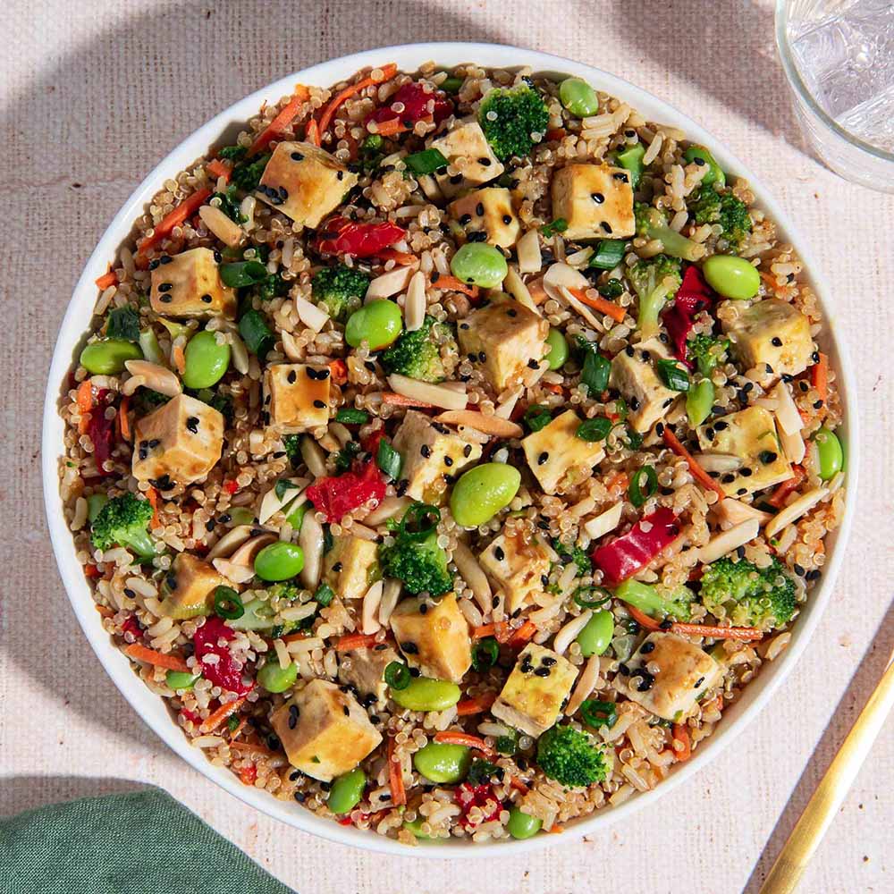 Orange Tofu Stir Fry